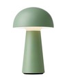 Lampe de table LED rechargeable Move Me IP44 en vert poussiéreux - Nielsen Light