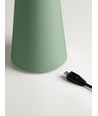 Move Me Oplaadbare LED Tafellamp IP44 in Stofgroen - Nielsen Light