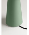 Lampe de table LED rechargeable Move Me IP44 en vert poussiéreux - Nielsen Light