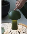 Lampe de table LED rechargeable Move Me IP44 en vert olive - Nielsen Light