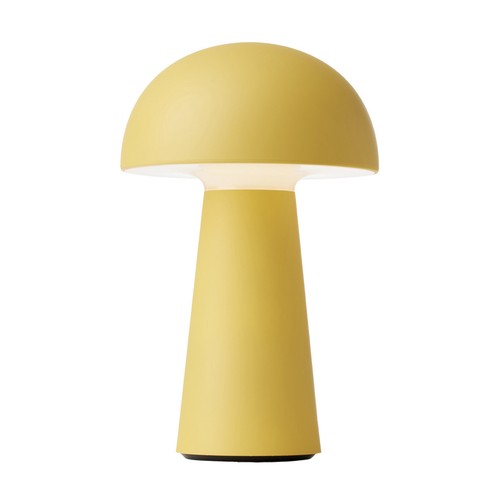 Lampe de table LED rechargeable Move Me IP44 jaune poussiéreux - Nielsen Light