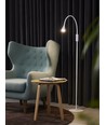 Lampadaire Twist LED 3W avec variateur tactile en blanc - Nielsen Light