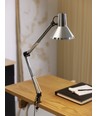 Lampe de bureau Jensen pour E27 en chrome - Nielsen Light