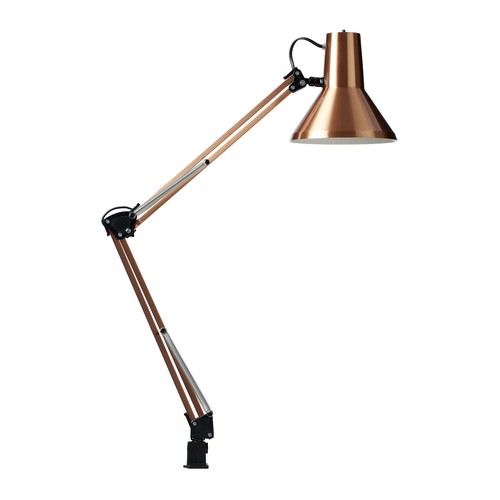 Lampe de bureau Jensen pour E27 en cuivre - Nielsen Light
