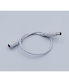 DC Forlængerkabel - 50 cm, til LED strips, 5V-48V, hvid
