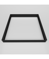 Hög ram för 60x60 LED-panel - Monteringssats, svart kant