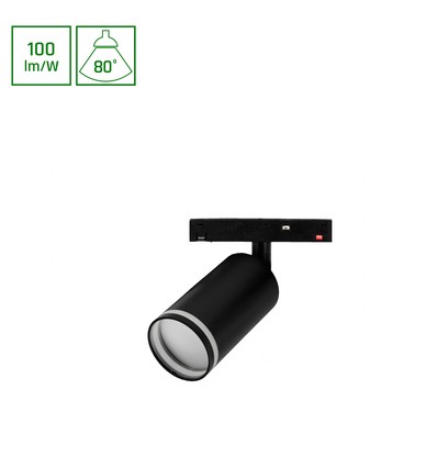 7W SHIFT BASIC skinnespot - Neutral hvid, 55x100x160 mm, til SHIFT skinnesystem
