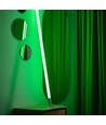Tube Néon LED 120cm Vert - Tube design, avec câble inclus