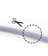 5 m waterdichte Neon COB-strip voor buitenrijbaan - 230V, IP67, 288 LED, 11,5W/m, kan om de 10 cm worden geknipt