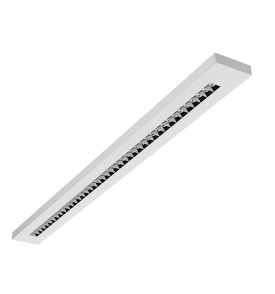 Luminaire de bureau Plank 40W RA90 - 120cm, CCT, Blanc, UGR16