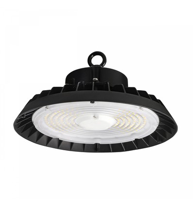 200W PLATEO 4 LED high bay, 155lm/W - Réglable 100/150/200W, IP65, 90 degrés, dimmable 0-10V, 4000K