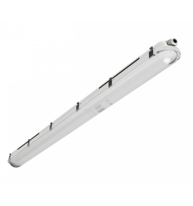 120cm 40W Gigant Pro LED-armatur, gjennomgangskablet - 150lm/W, IP66 vanntett, IK10