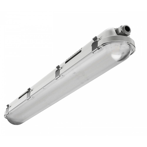 Réglette LED Gigant Pro 60cm 21W, câblage traversant - 150lm/W, étanche IP66, IK10