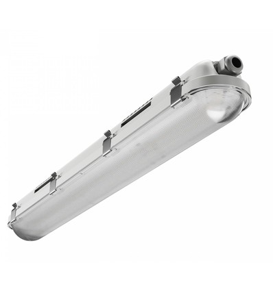 60cm 21W Gigant Pro LED-armatur, gjennomgangskoblet - 150lm/W, IP66 vanntett, IK10