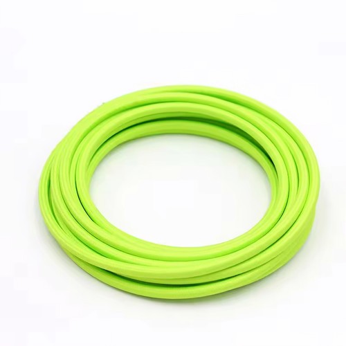 5m Stoffkabel 2x0,75 mm², tekstil - 230V, Lysegrønn