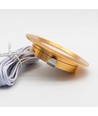 2,7W Ø6,8cm Reco68 meubelspot inbouw RA92 - 12V DC, Gat: Ø5,5 cm, Afmetingen: Ø6,8 cm, Goud