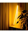 Tube Néon LED 120cm Jaune - Tube design, avec câble inclus