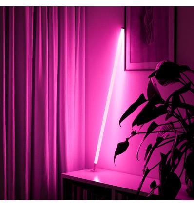 Tube Néon LED 120cm Rose - Tube design, luminosité réglable, câble inclus