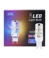 2 stuks G9 2W RGBW LED lampen - Incl. RF afstandsbediening