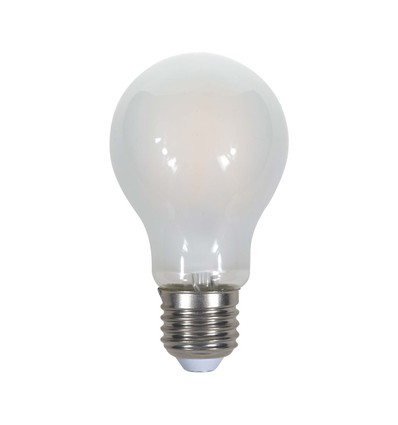 Ampoule LED filament E27 8W - A67, verre mat, 800lm, angle 300°