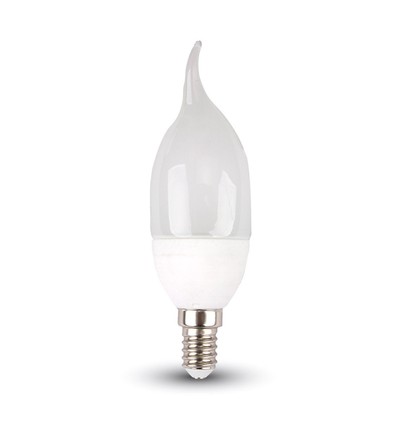 E14 4W LED kertepære - 4000K (Neutral hvid)