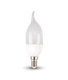 E14 4W LED kertepære - 4000K (Neutral hvid)