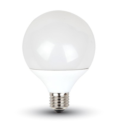 Ampoule LED E27 G95 10W - 810lm, 6400K, blanc froid, remplace 60W