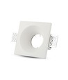 GU10 downlight voor gipsplaat stucwerk - Excl. lichtbron en fitting, 12x12cm, vierkant, verdiept