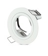 GU10 innfellingsspot - Hvit, aluminium, IP20 innendørs, Hull: Ø7,3 cm, Mål: Ø8,1 cm