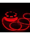 10m 8W/m Néon Flex LED Rouge - 24V, IP65, 9x16,5mm