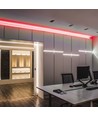 10m 8W/m Néon Flex LED Rouge - 24V, IP65, 9x16,5mm