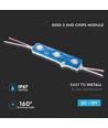 Module LED vert 0,72W - 12V, IP67 étanche, 3 SMD chips