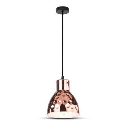 Suspension E27, Cuivre - Ø15cm, max 60W, sans source lumineuse