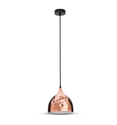 E27 pendelophæng i kobber, Ø23cm - Max 60W, uden lyskilde