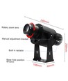 Projecteur gobo 35W pour logo/texte - IP65, lampe de travail, incl. lentille avec design personnalisé