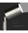 Spot de jardin GU10 avec piquet - Acier inoxydable, IP44, sans source lumineuse