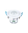 PIR taksensor med bevegelig hode - 360 grader, max 400W LED, IP20, hvit