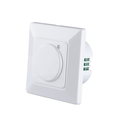 Détecteur de mouvement à micro-ondes encastrable - max 300W LED, IP20, blanc, durée et luminosité réglables