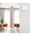 Détecteur de mouvement micro-ondes encastrable - max 300W LED, IP20, blanc, temps et luminosité réglables