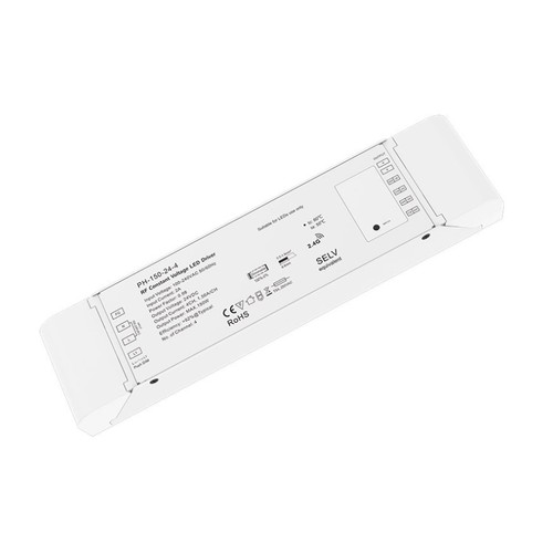 Alimentation rWave 150W / 24V DC dimmable - 6,25A, RF, push-dim, 4 canaux