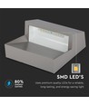 Luminaire d'escalier LED 3W en saillie - IP65, Gris, 4000K, 210lm