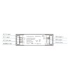 75W / 12V DC dimbar strömförsörjning - 6.25A, RF, push-dim
