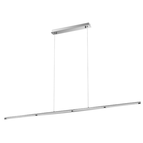 36W LED designer hanglamp in chroom - 182cm, 2700lm, 4000K, IP20