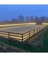 5 m vanntett ridebane stripe (Type Q) - 230V, IP67, 120 LED, 6W per meter