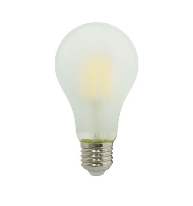 Ampoule LED E27 6W A60 Frost Cross Filament - 2700K, 660lm, verre mat