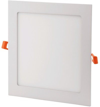 18W 22 x 22 cm LED inbouwpanel - Zaagmaat: 20,1 x 20,1 cm, Afmetingen: 22 x 22 cm