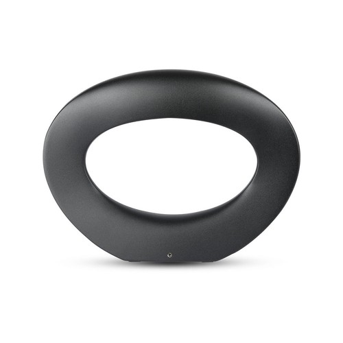 10W LED Wandlamp 4000K - Zwart huis