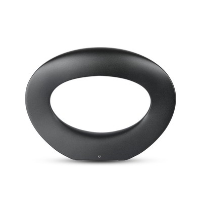 10W LED Vegglampe 4000K - Svart hus