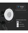 10W Bluetooth fire-rated LED indbygningsspot - CCT, dæmpbar, IP65, hvid, Smart Home, 5 års garanti