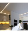 12W/m LED Striplys - Samsung Chip, 12V, 6500K, IP20, 5m/rulle